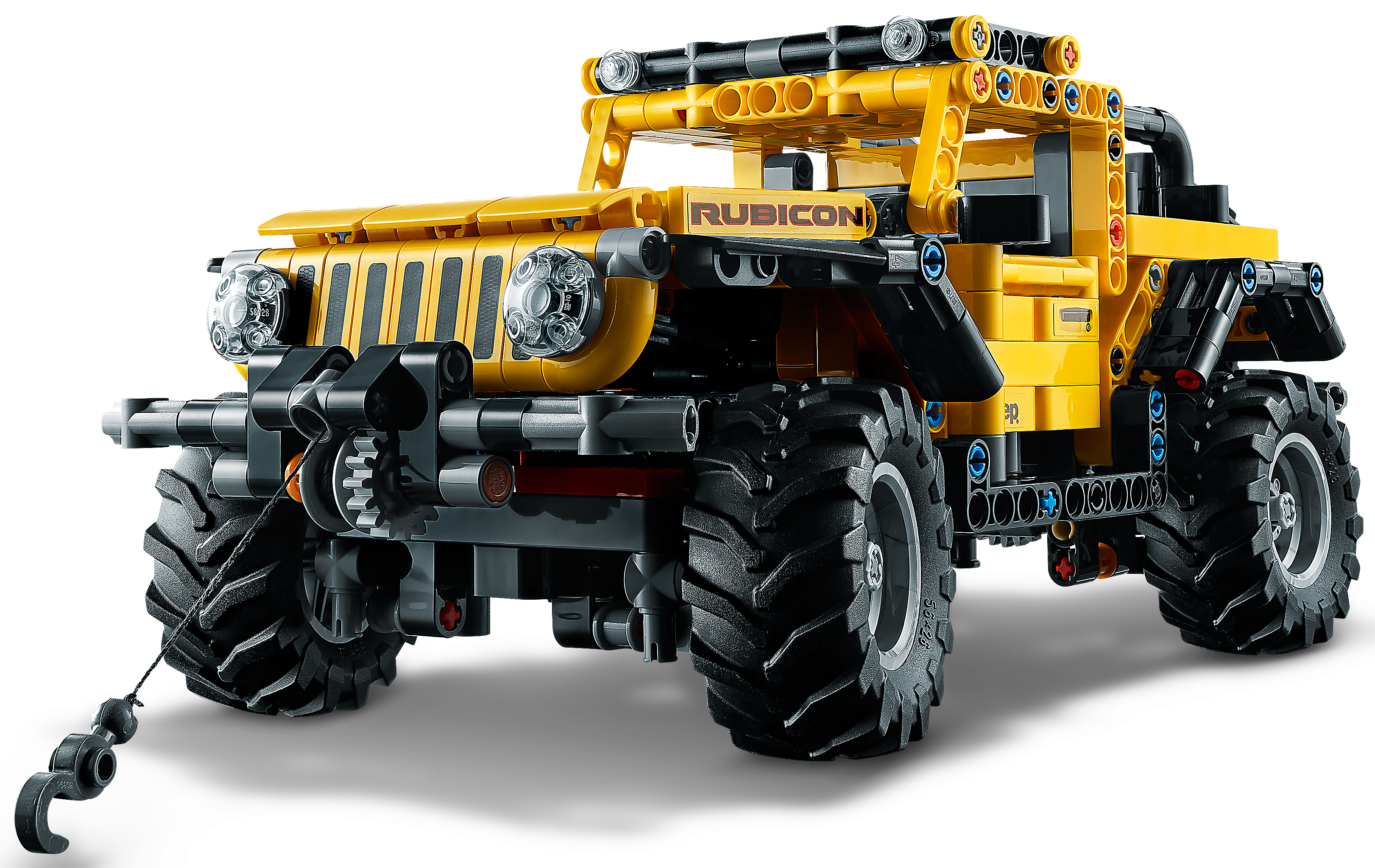 665 Pieces LEGO Technic Jeep Wrangler 42122 Building Kit for sale online 