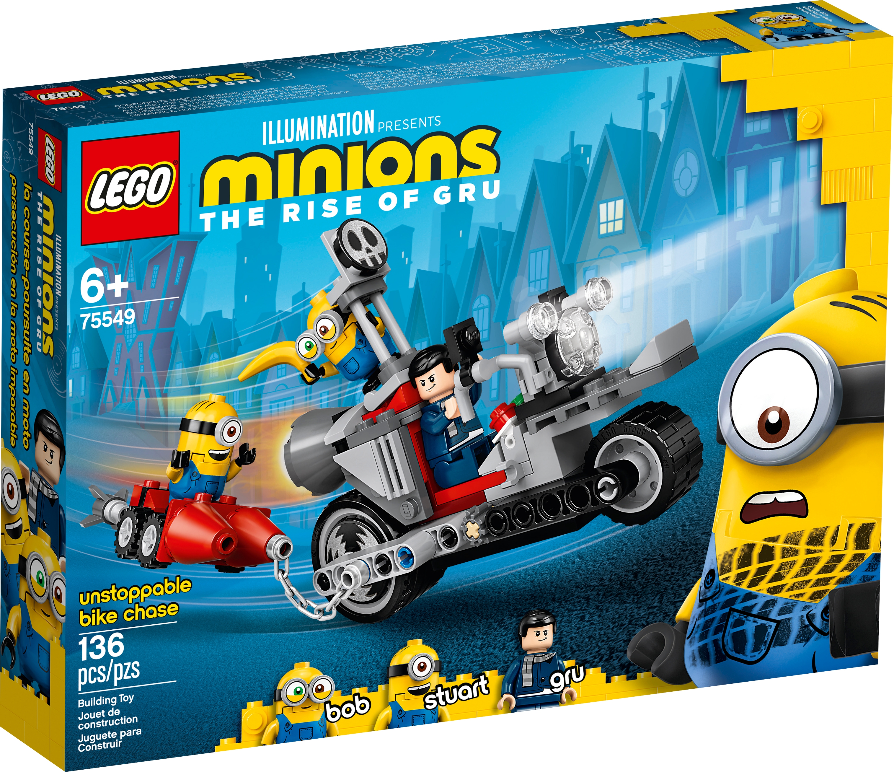 Unstoppable Bike Chase Minions Buy Online At The Official Lego Shop Us