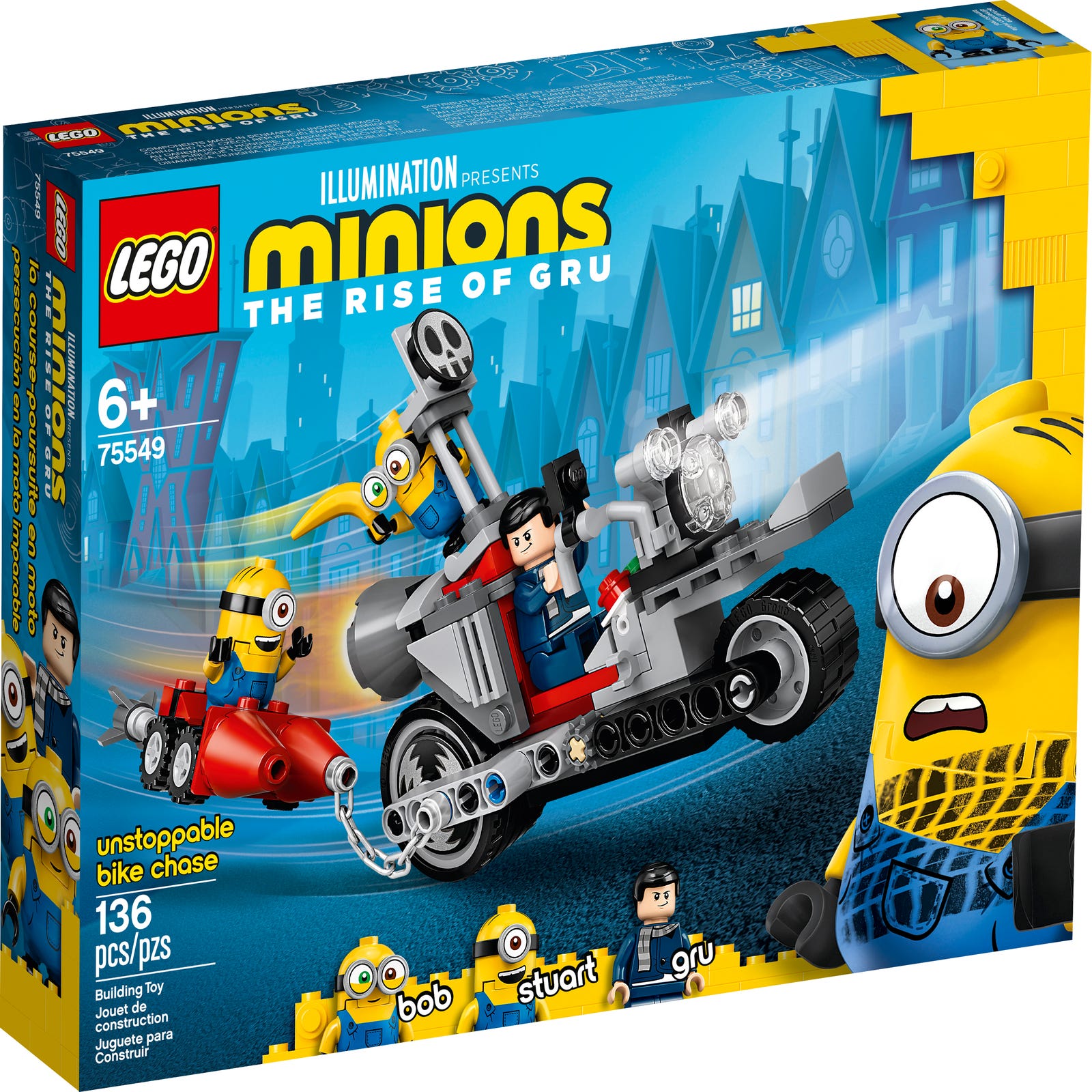 Unstoppable Bike Chase Minions Buy Online At The Official Lego Shop Ae