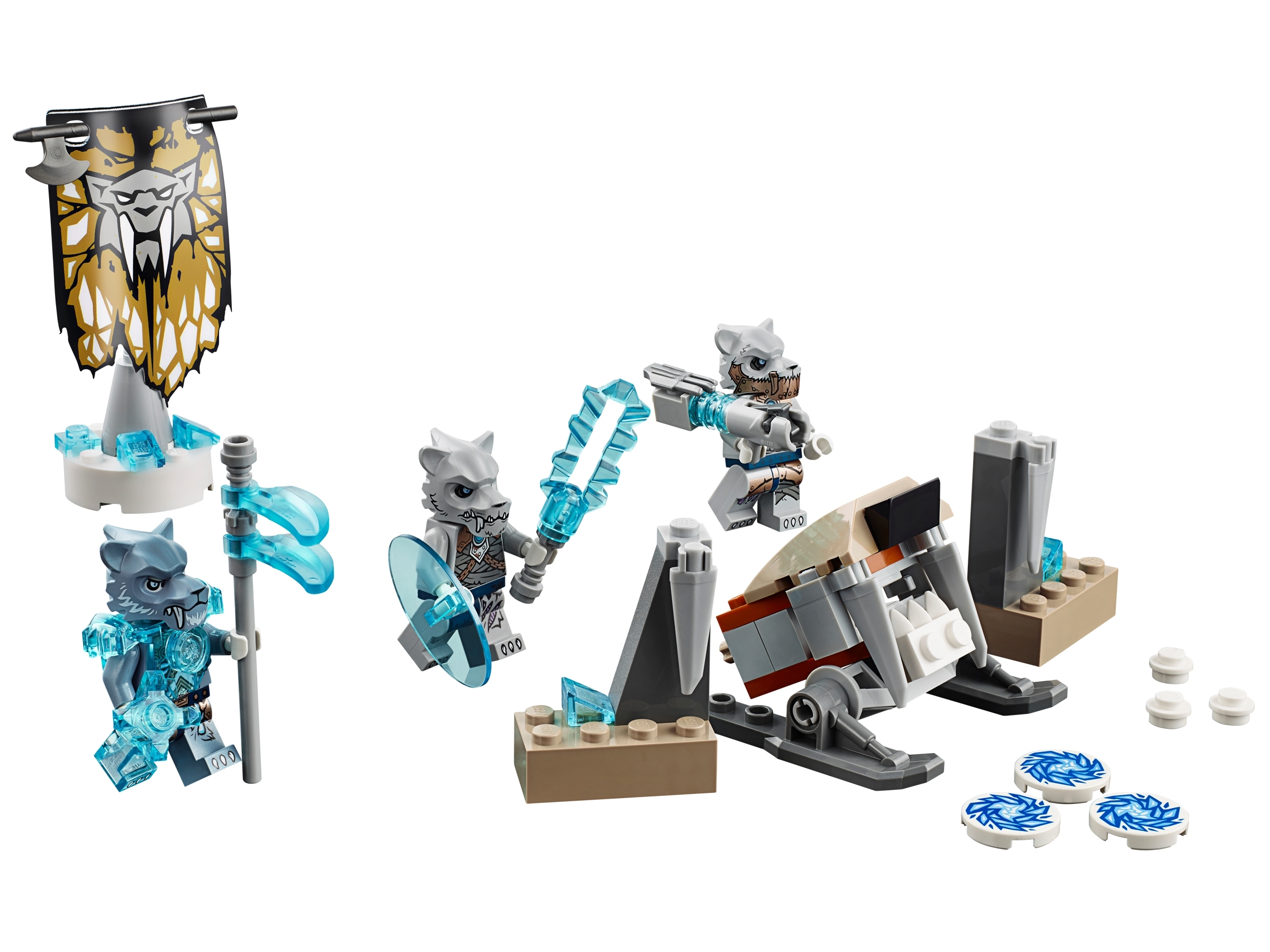 Saber-tooth Tiger Tribe Pack 70232 | | Buy online at the Official LEGO® LU