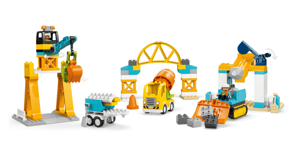 LEGO 10476 Le chantier et les véhicules de construction 3-en-1 — visuel 8 sur 8