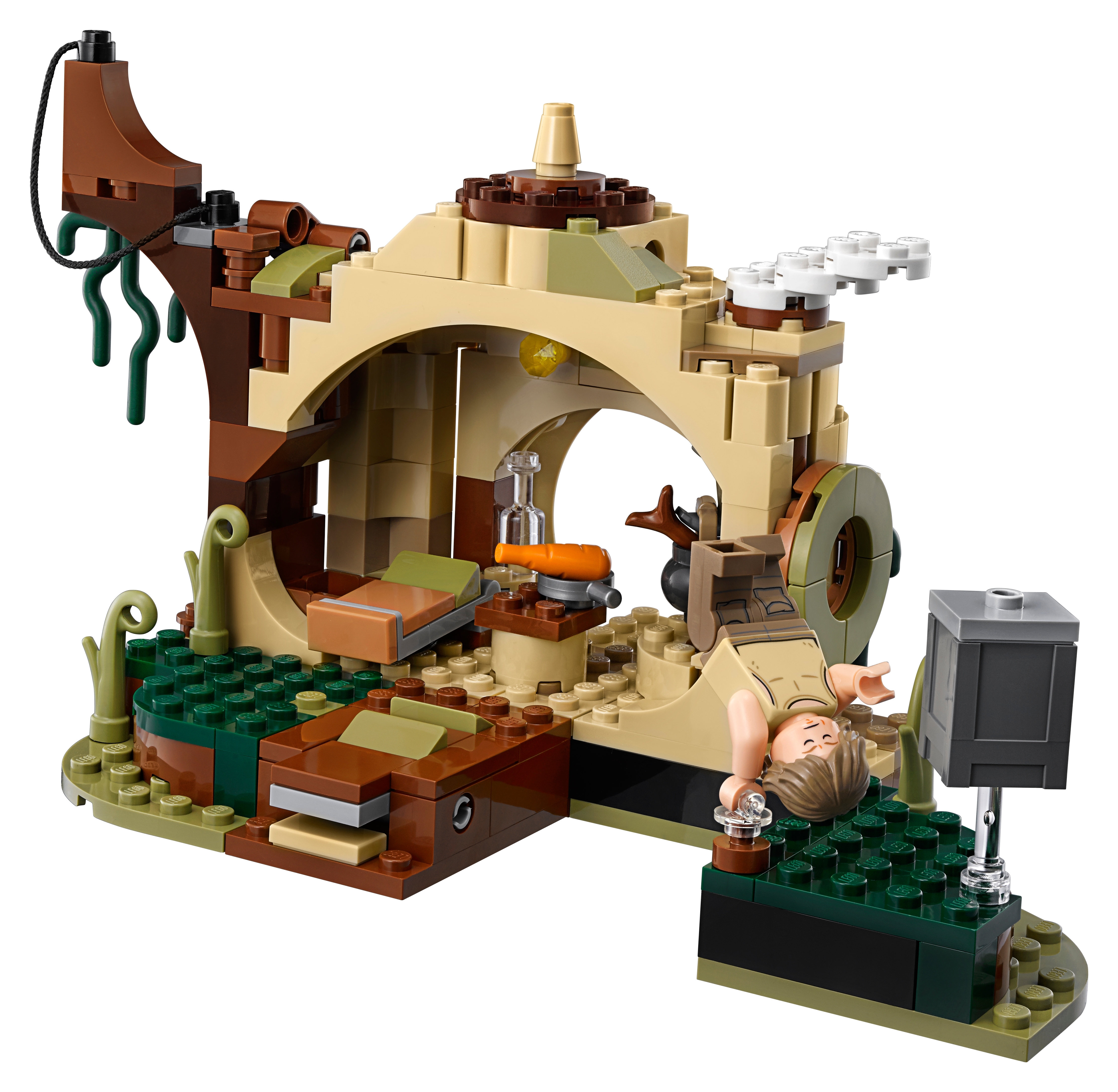 LEGO 75208 Star Wars Yoda la capanna di formazione Jedi set NUOVO SIGILLATO GRATIS 