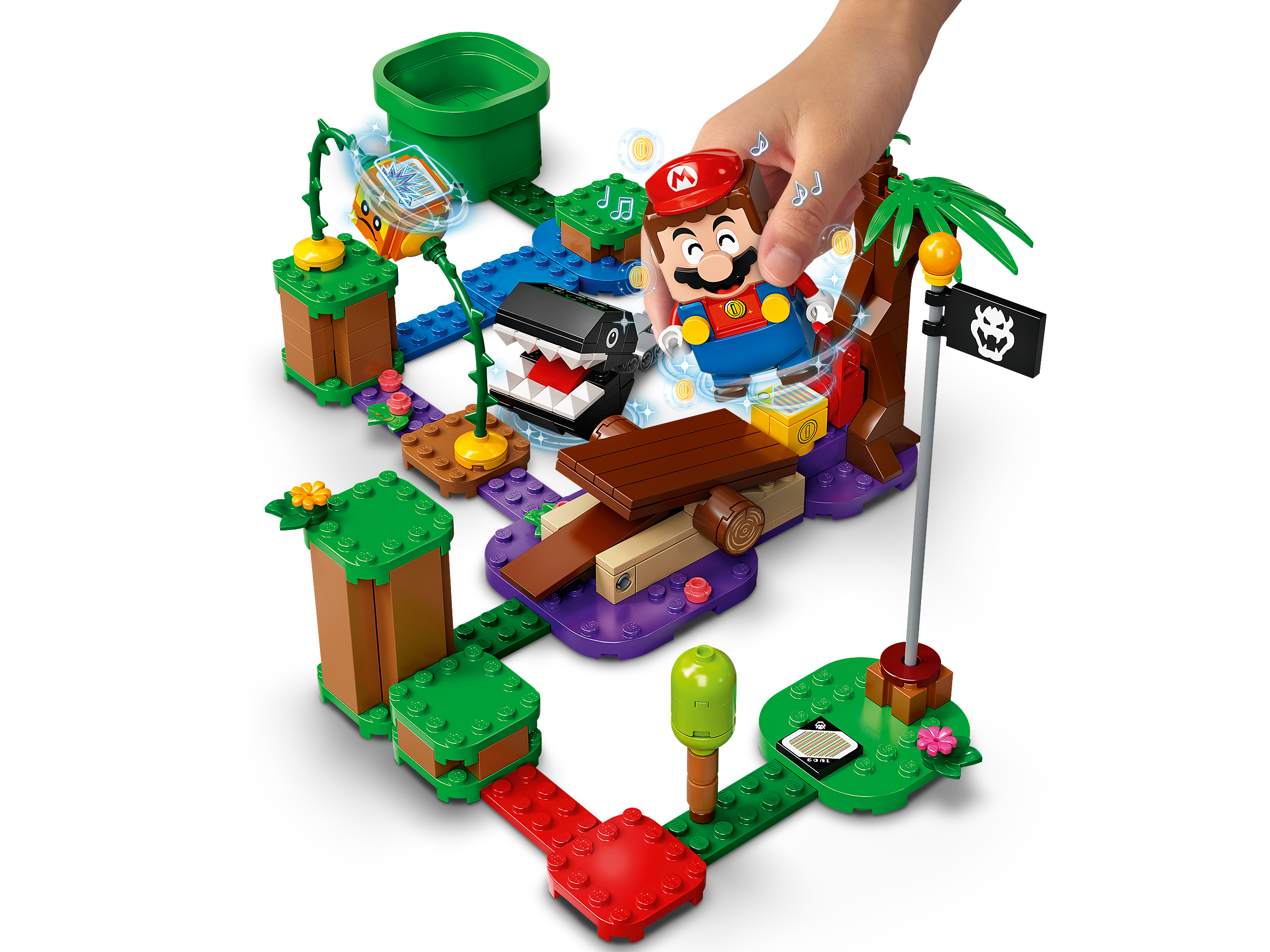  LEGO Super Mario Chain Chomp Jungle Encounter