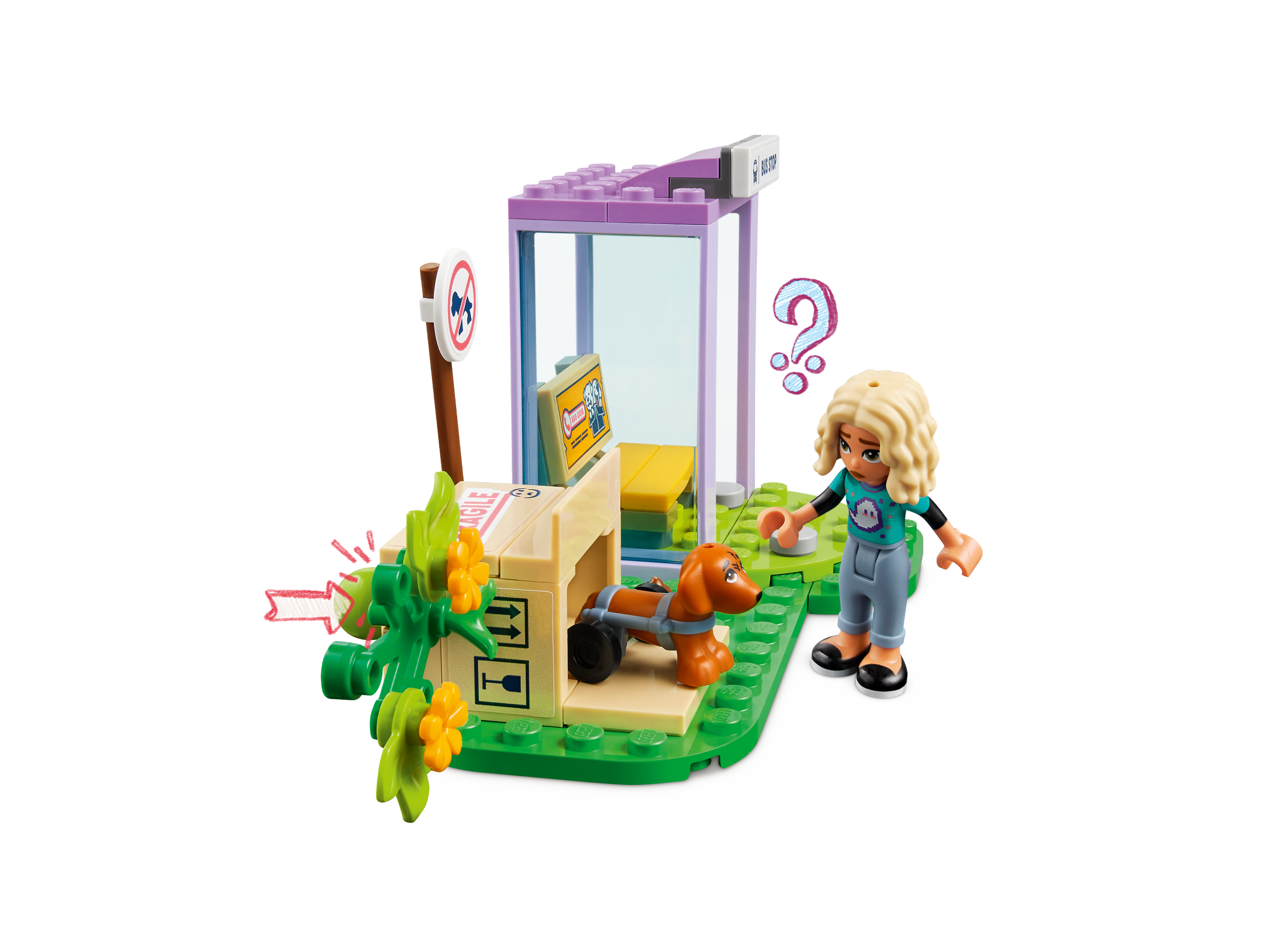 LEGO Friends Dog Rescue Van 41741 6425677 - Best Buy