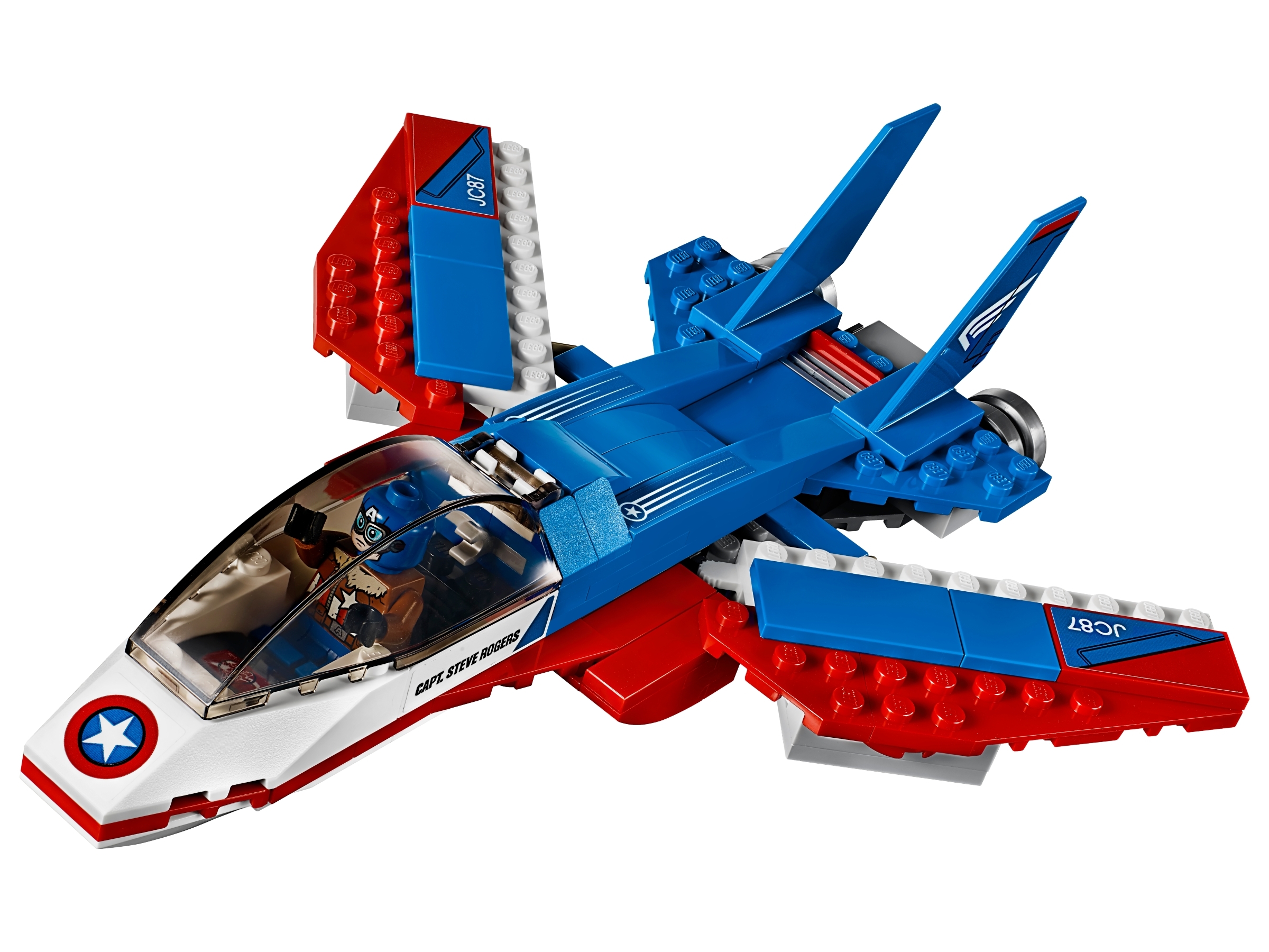 Captain America Jet Pursuit 76076 | Marvel | Buy online at the 