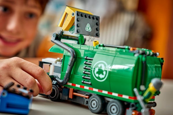 LEGO 60495 Le camion de recyclage — visuel 6 sur 8