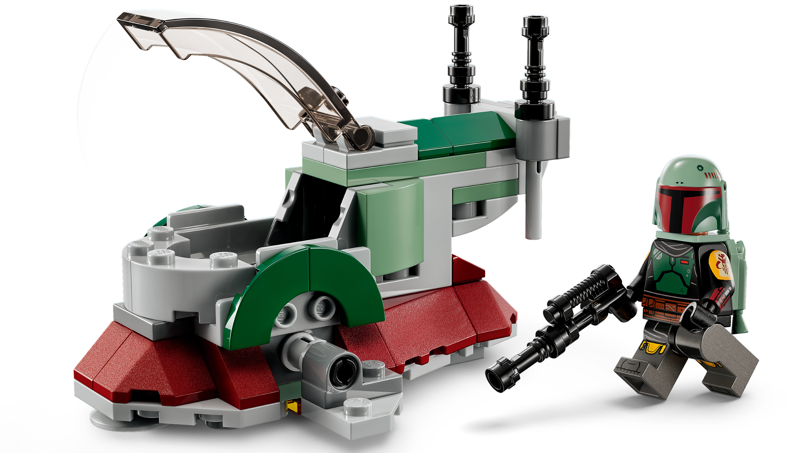 browser romanforfatter Børnecenter Boba Fett's Starship™ Microfighter 75344 | Star Wars™ | Buy online at the  Official LEGO® Shop US