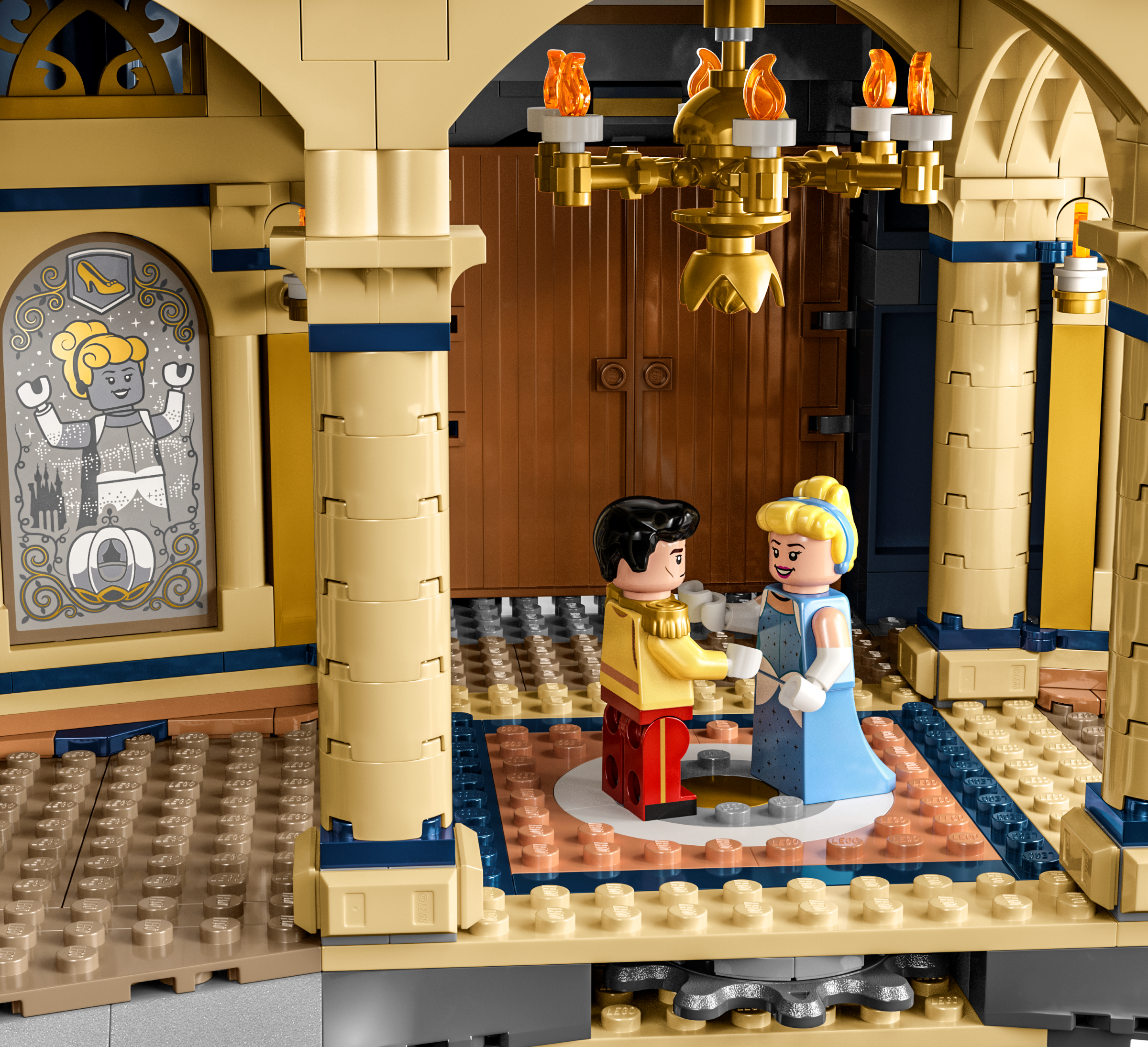 LEGO Disney 43222 Le Château Disney, Collection du 100e