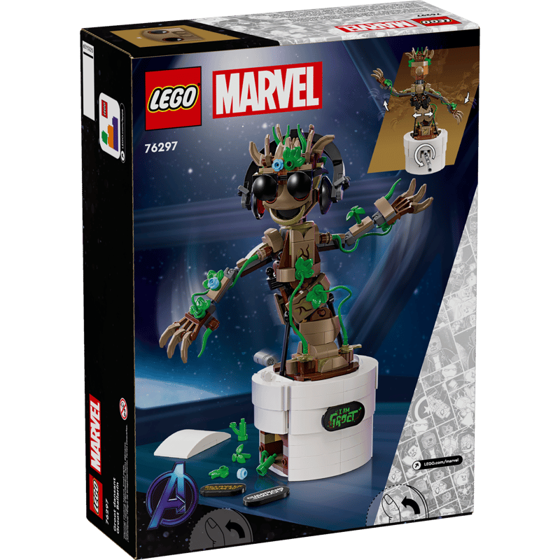 Dancing Groot 76297 | Marvel | Buy online at the Official LEGO® Shop US