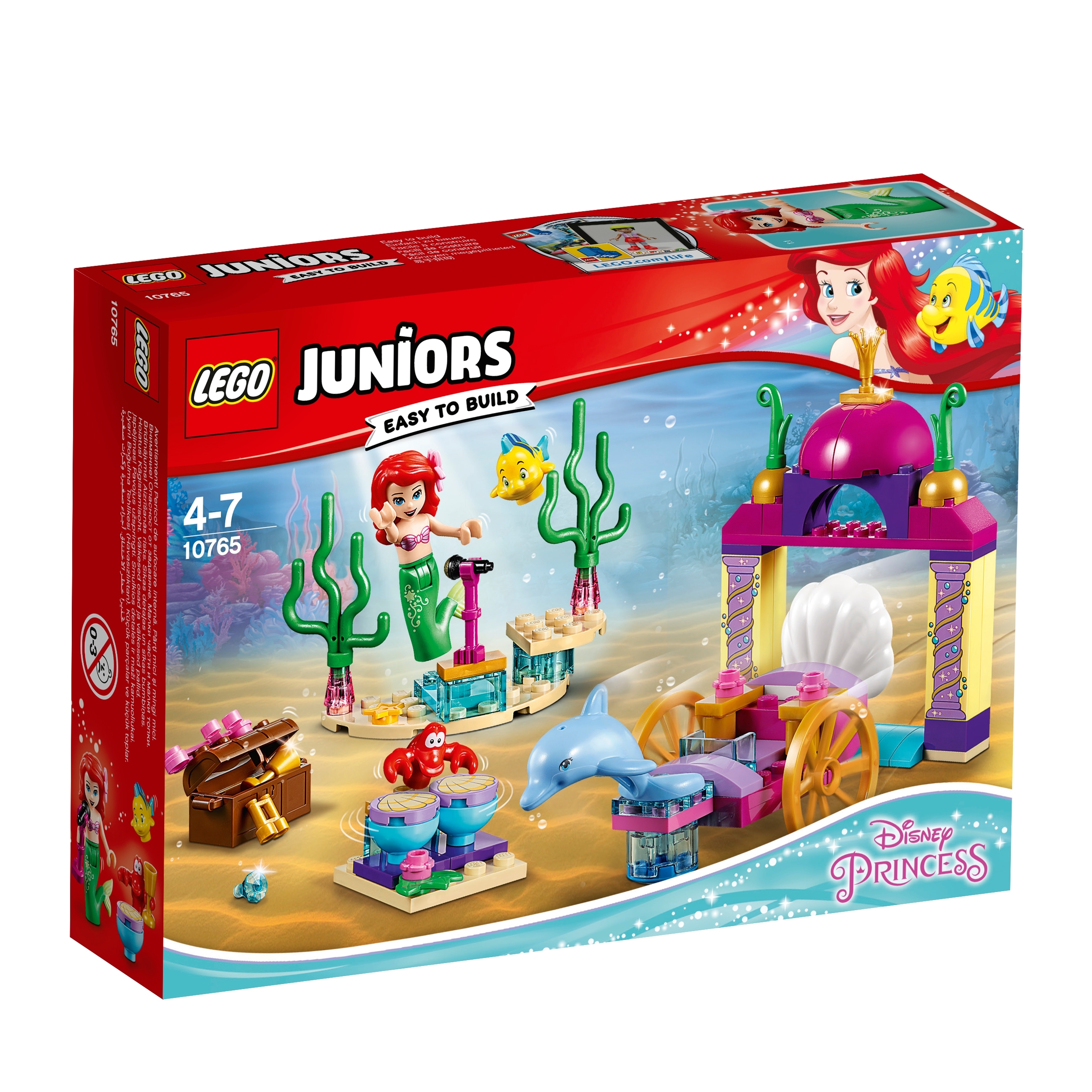 Ariël's onderwaterconcert 10765 | Juniors Officiële LEGO® winkel NL