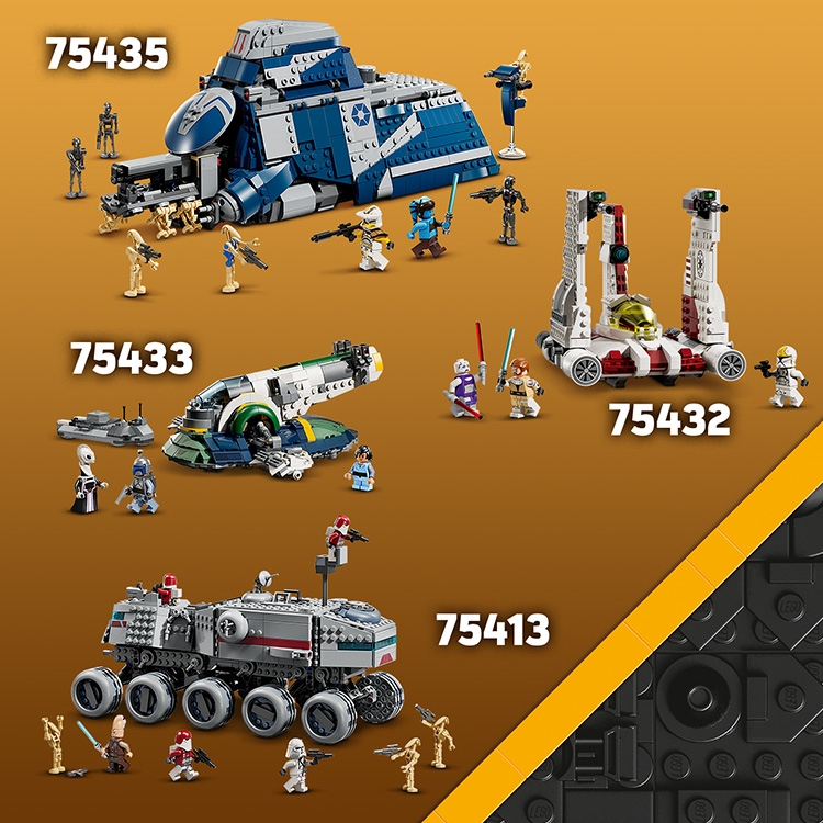 327th Star Corps Clone Troopers™ Battle Pack 75431 | Star Wars