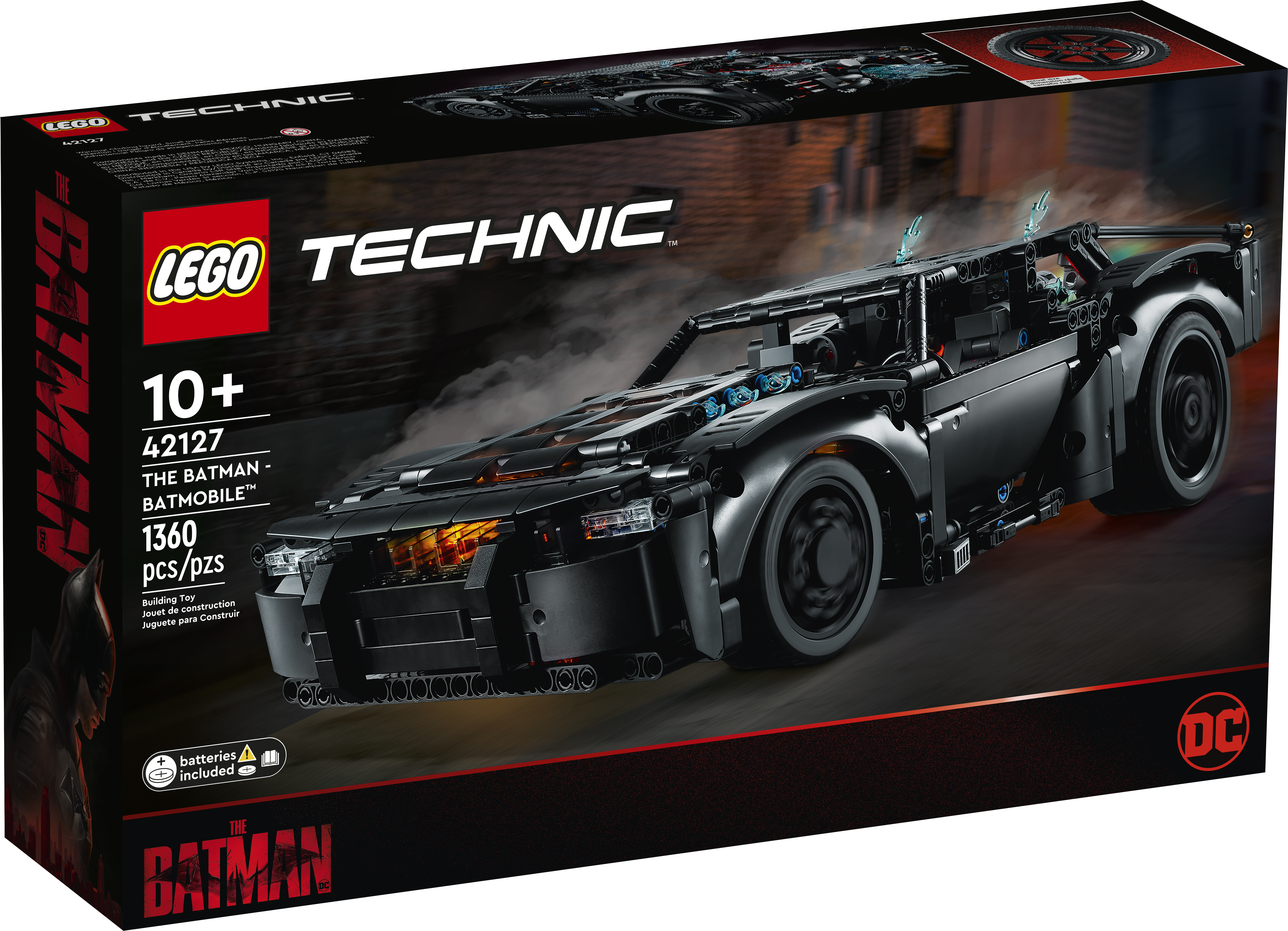 THE BATMAN - BATMOBILE™ 42127 | Technic | Buy online at the Official LEGO®  Shop GB