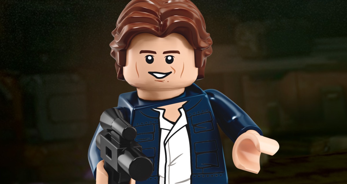 New Minifigure Rare Custom Lego Han Solo New Version Character Star Wars Movie 