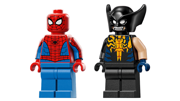 LEGO 76336 Spider-Man et sa voiture contre Wolverine vénomisé — visuel 6 sur 8