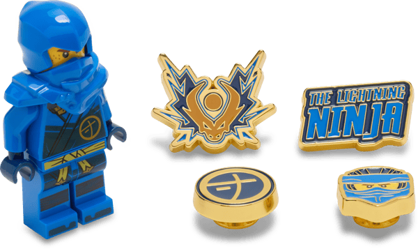 LEGO 5010456 NINJAGO® – Lot de 5 clips Jay — visuel 2 sur 4