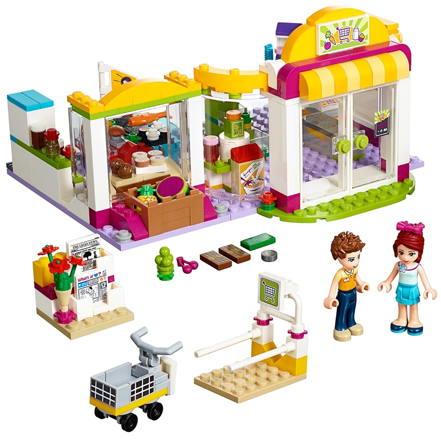 tilbehør Gør det ikke Ashley Furman Heartlake Supermarket 41118 | Friends | Buy online at the Official LEGO®  Shop US