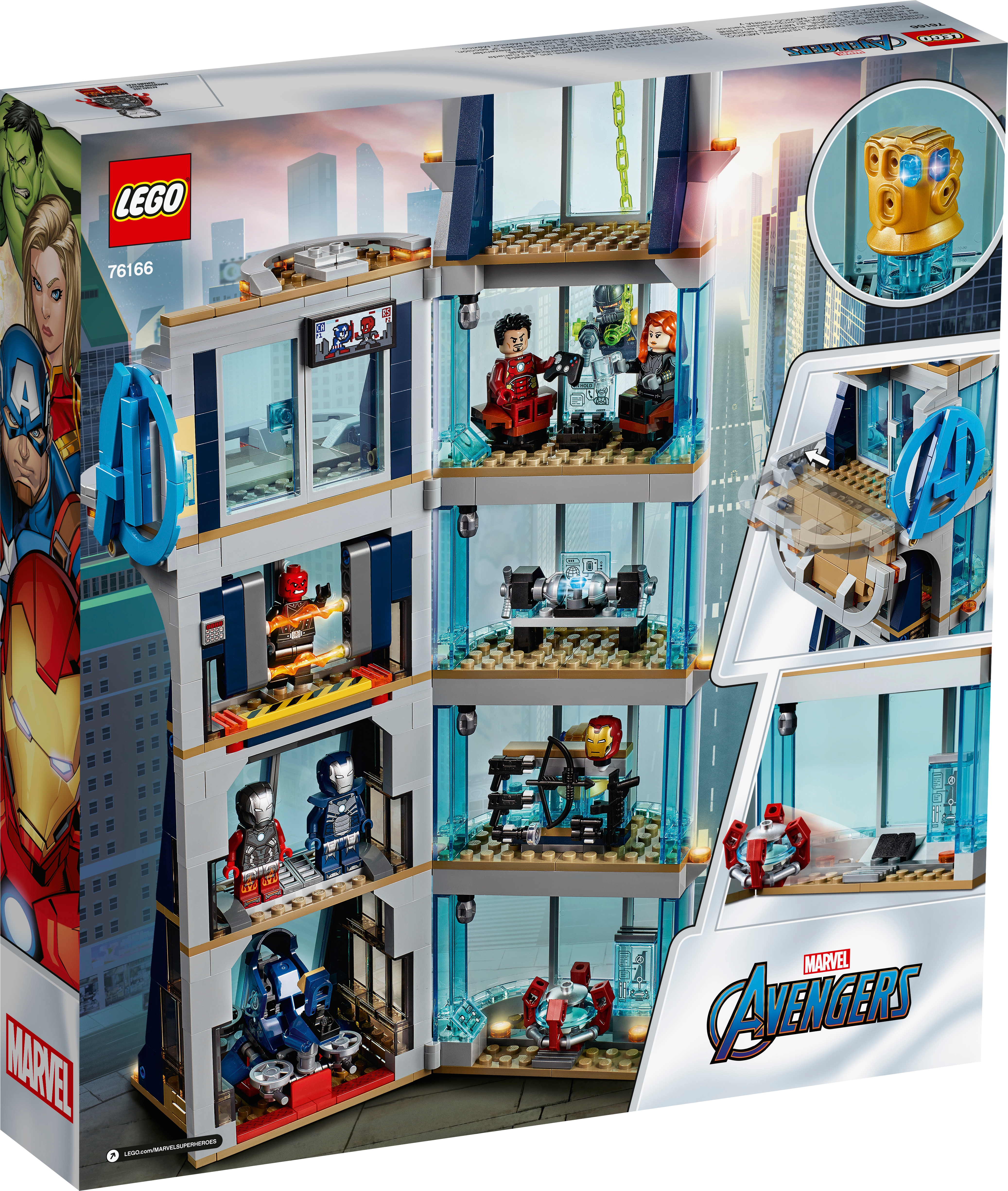 lego attack on avengers tower