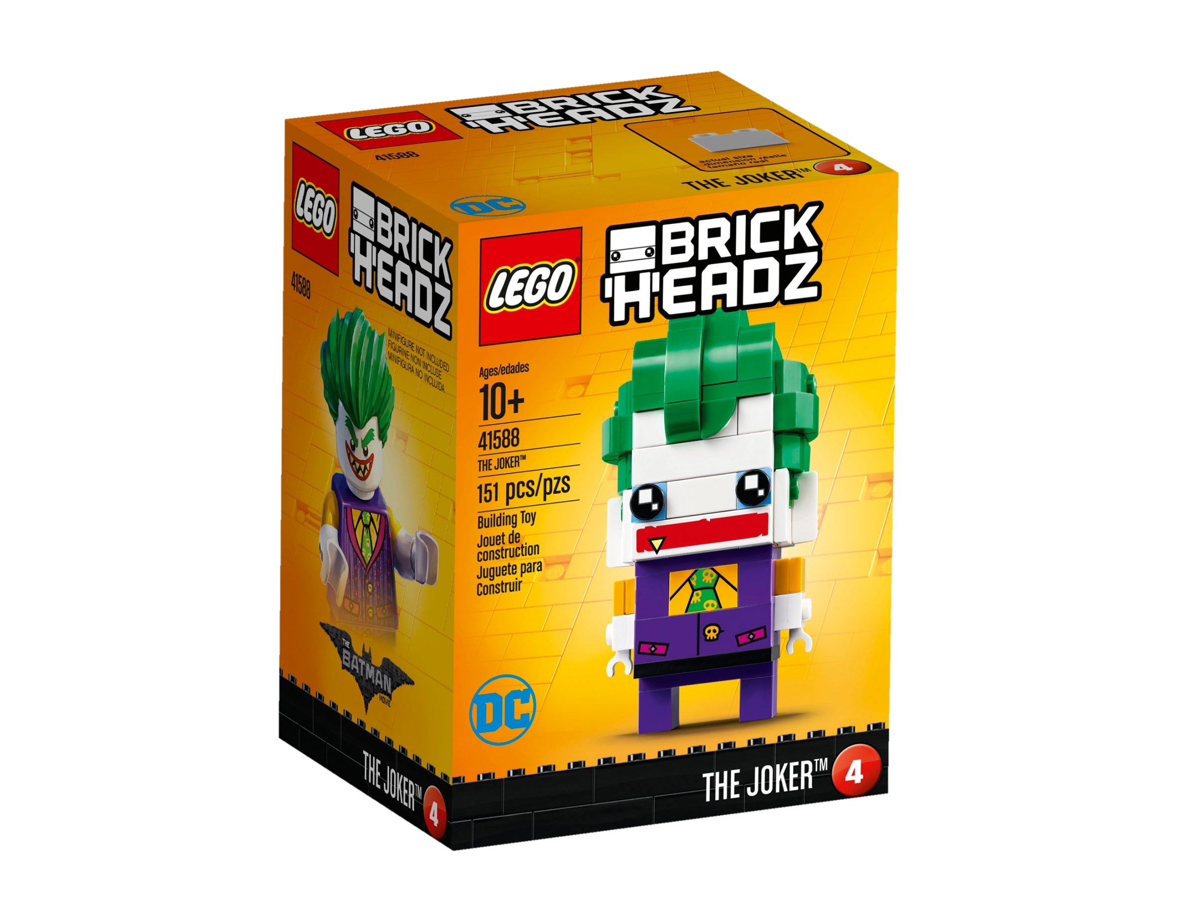 The Joker™ 41588 | BrickHeadz | Buy online at the Official LEGO® Shop US