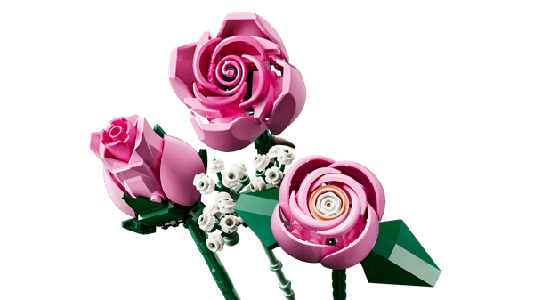 LEGO 10374 Bouquet de roses roses — visuel 8 sur 8