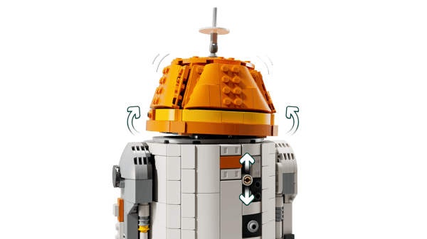 LEGO 75416 Le droïde astromécano Chopper (C1-10P)™ — visuel 5 sur 8