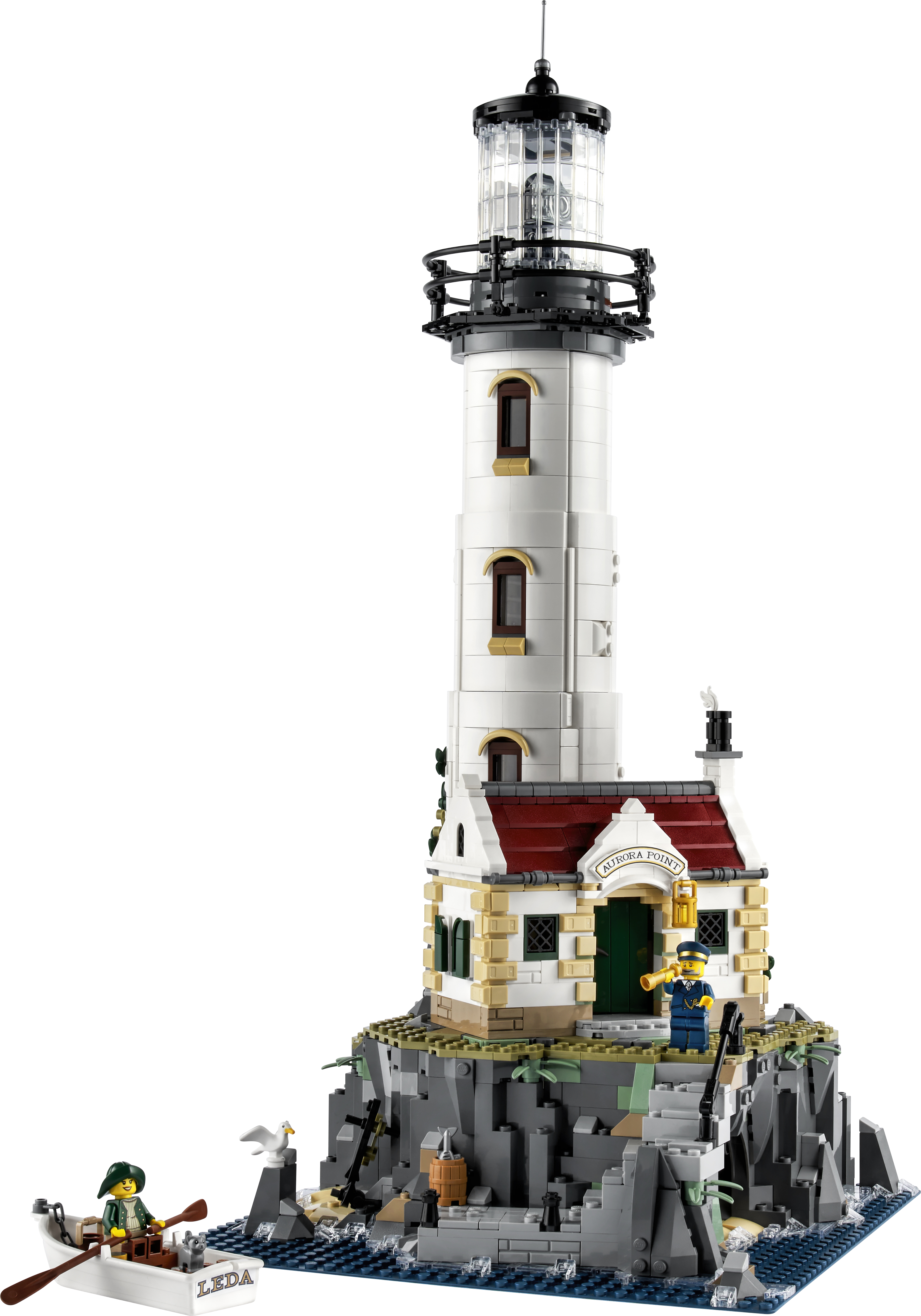 katastrofale ost bro Motorized Lighthouse 21335 | Ideas | Buy online at the Official LEGO® Shop  US