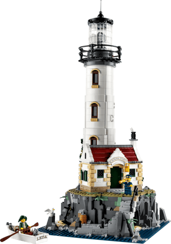 Faro motorizzato — set LEGO 21335