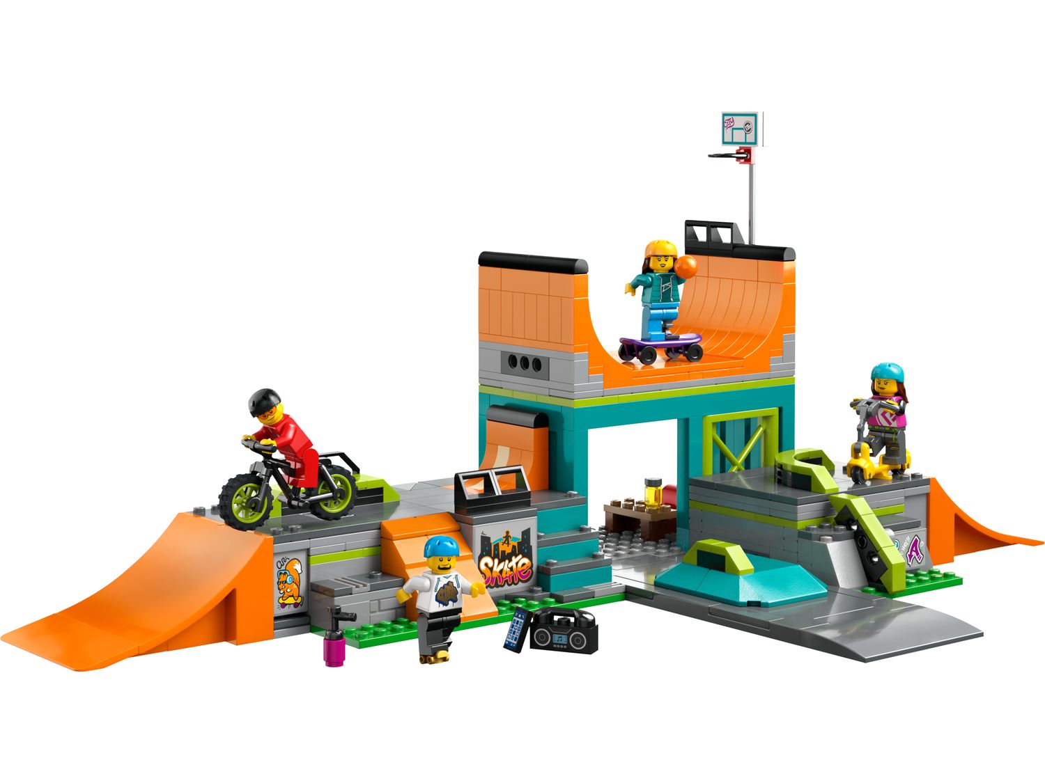 Parque de Patinaje Urbano 60364 City Oficial LEGO® Shop MX