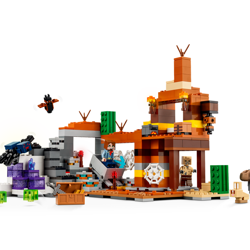 El Pozo de Mina de los Páramos 21263 Minecraft® Oficial LEGO