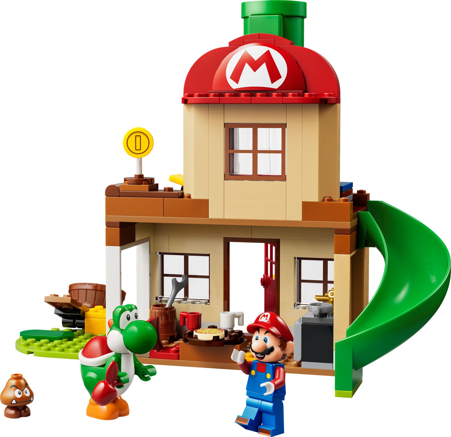 Yoshi at Mario's House