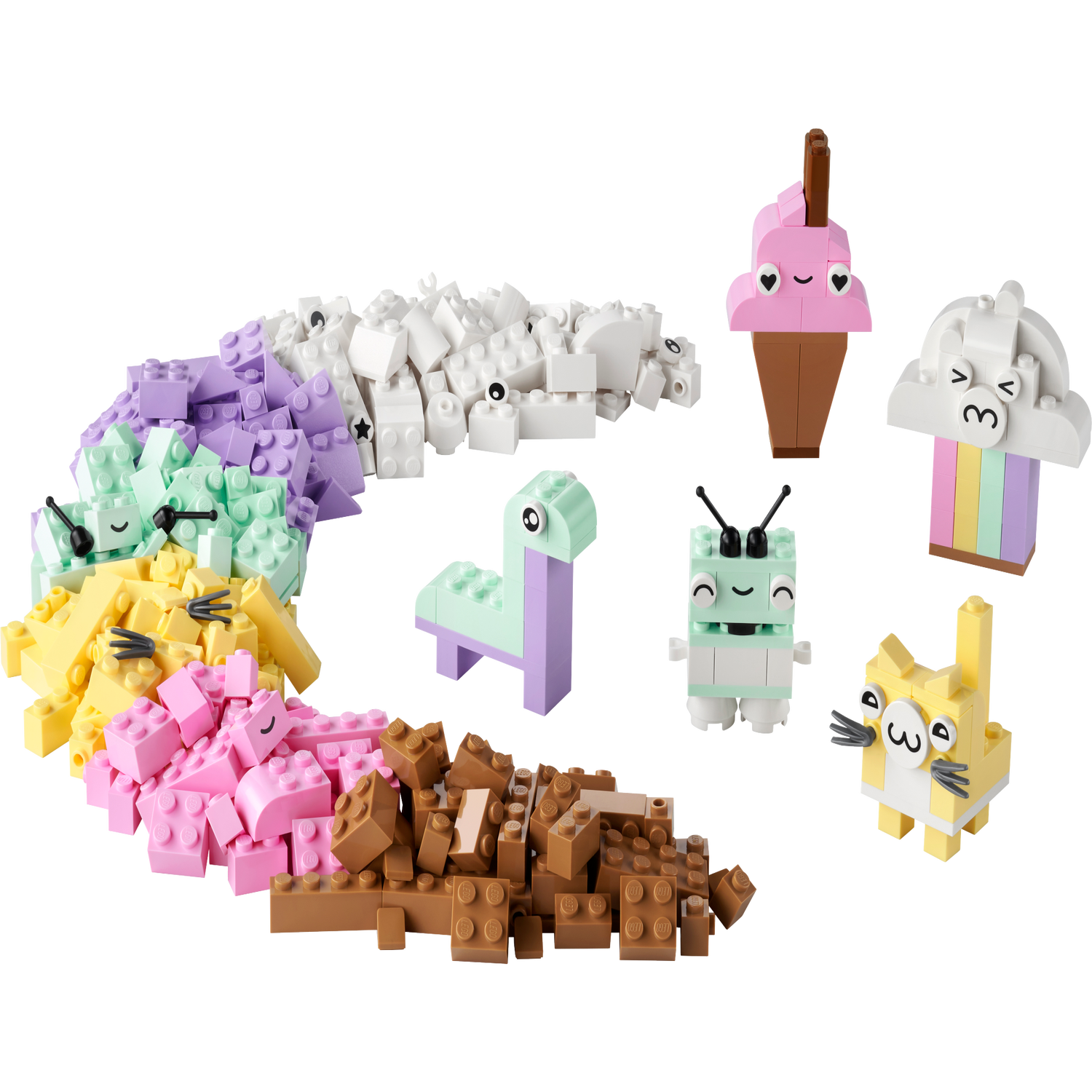 LEGO® – Creatief spelen met pastelkleuren – 11028