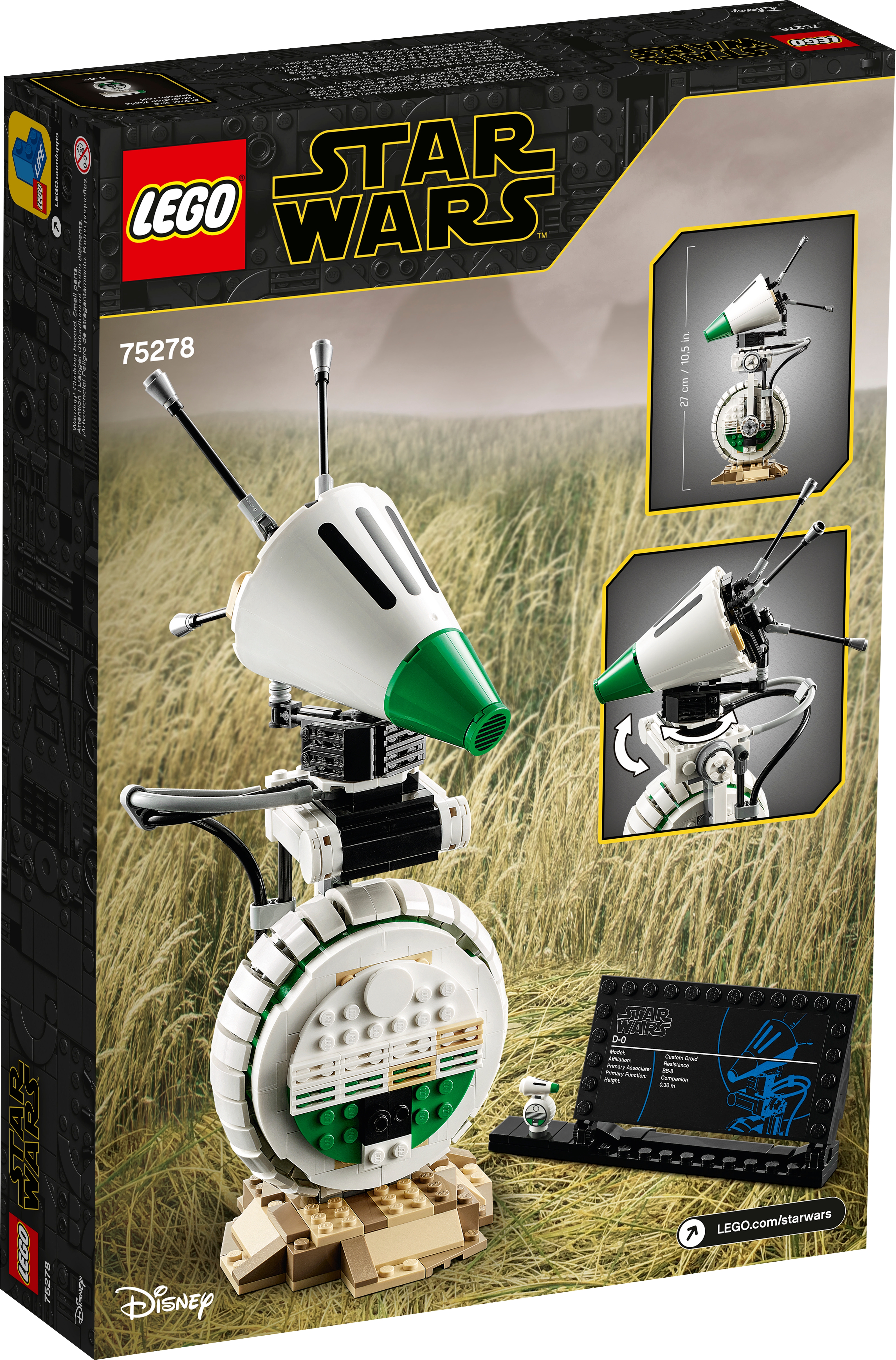 for sale online LEGO D-O Star Wars TM 75278 