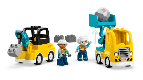 LEGO 10475 Les véhicules de chantier 3-en-1 — visuel 6 sur 8