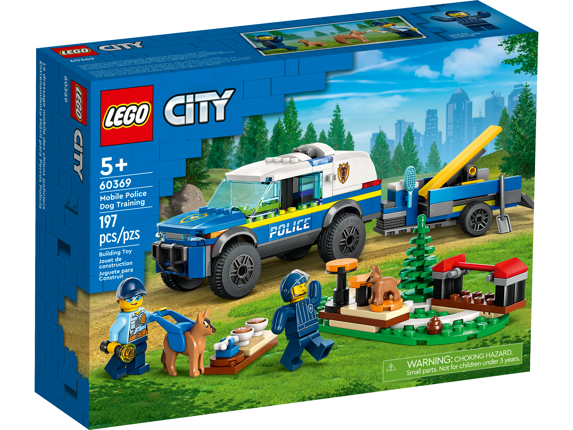 Mobile Police Dog Training 60369 | City | Buy online at the Official LEGO®  Shop US