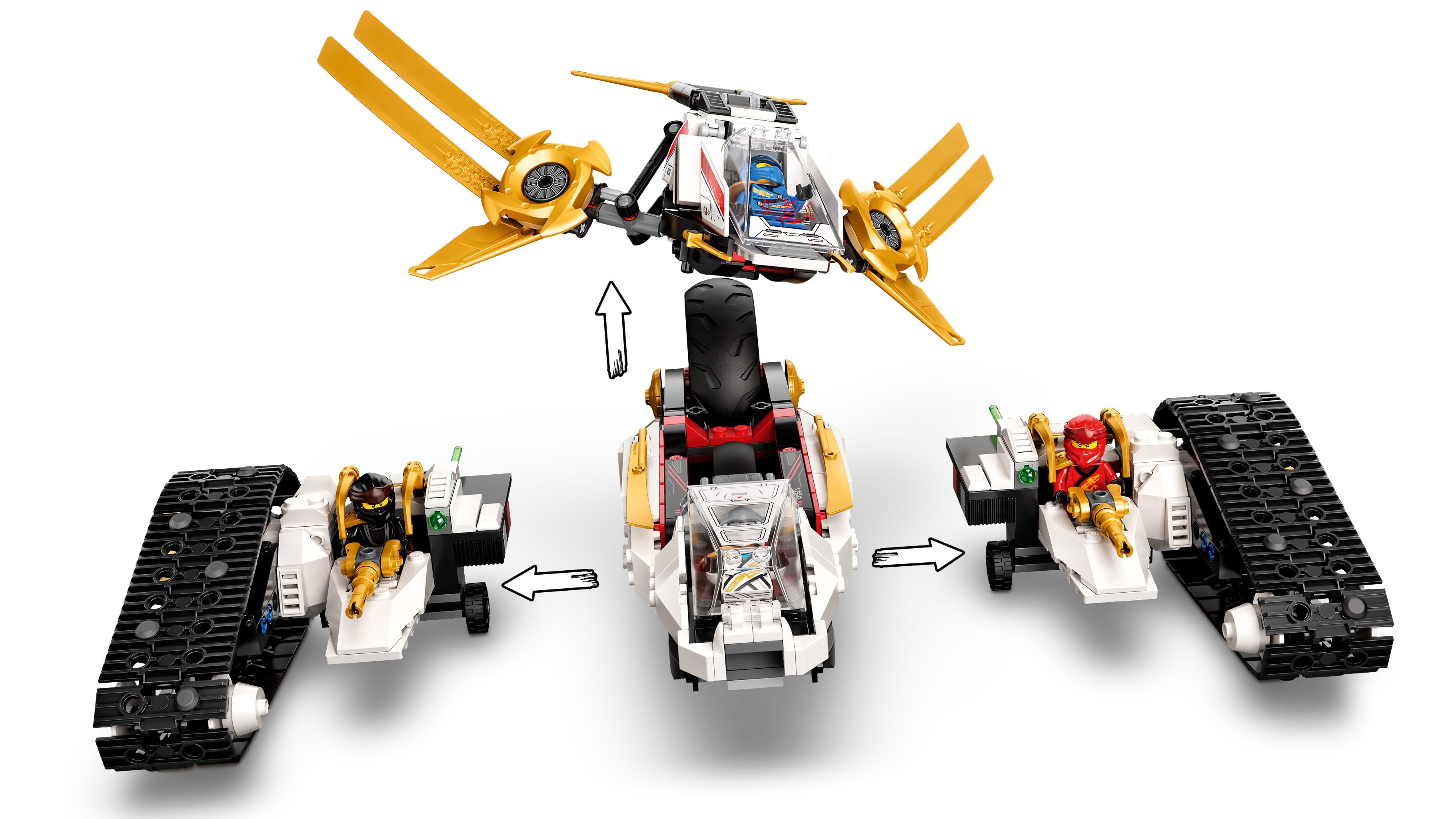 71739 Ultra Sonic Raider Upgrade from LEGO Ninjago Legacy 2021