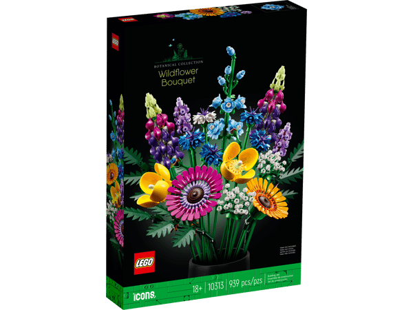 LEGO 10313 Bouquet de fleurs sauvages — visuel 2 sur 8