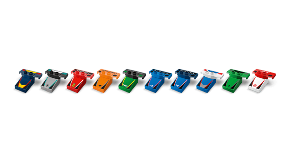 LEGO 10445 Voitures de course et pilotes d’une écurie de F1® — visuel 6 sur 8
