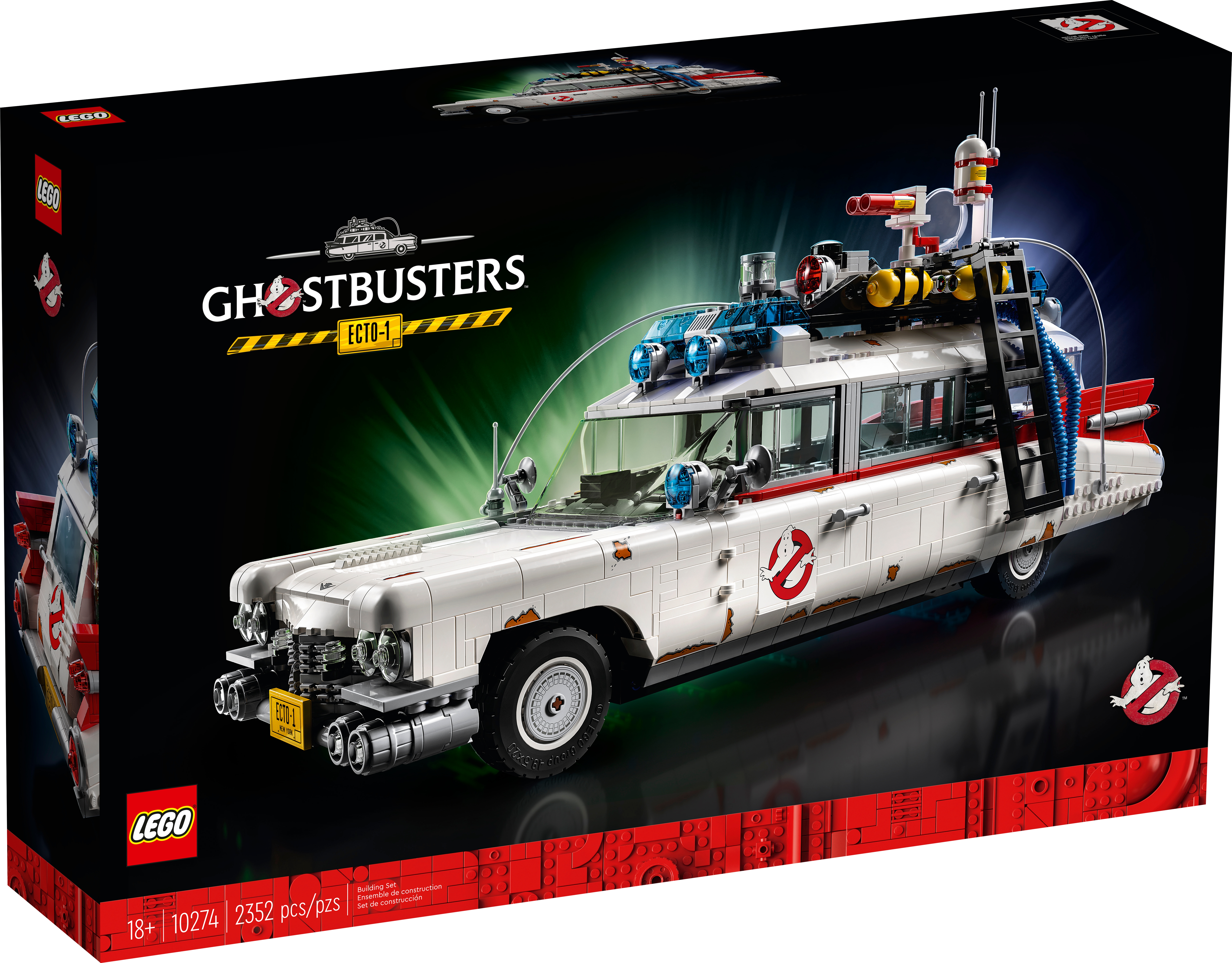 LEGO - Ghostbusters - New 2016 Movie Ecto 1&2-556 Pcs - Age 8-14 - 75828