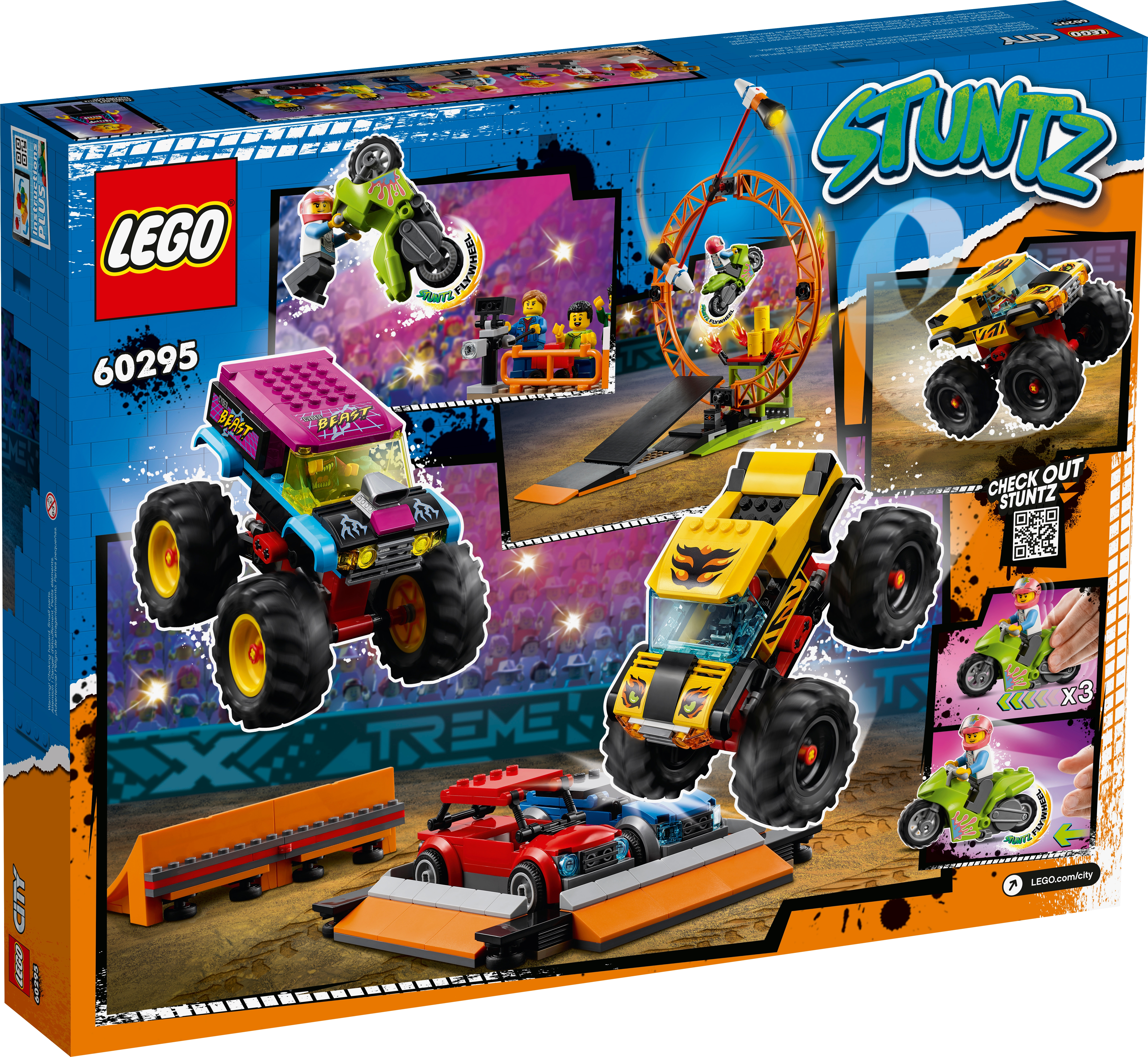 Stunt Show Arena 60295 | City | Buy online at the Official LEGO® Shop US