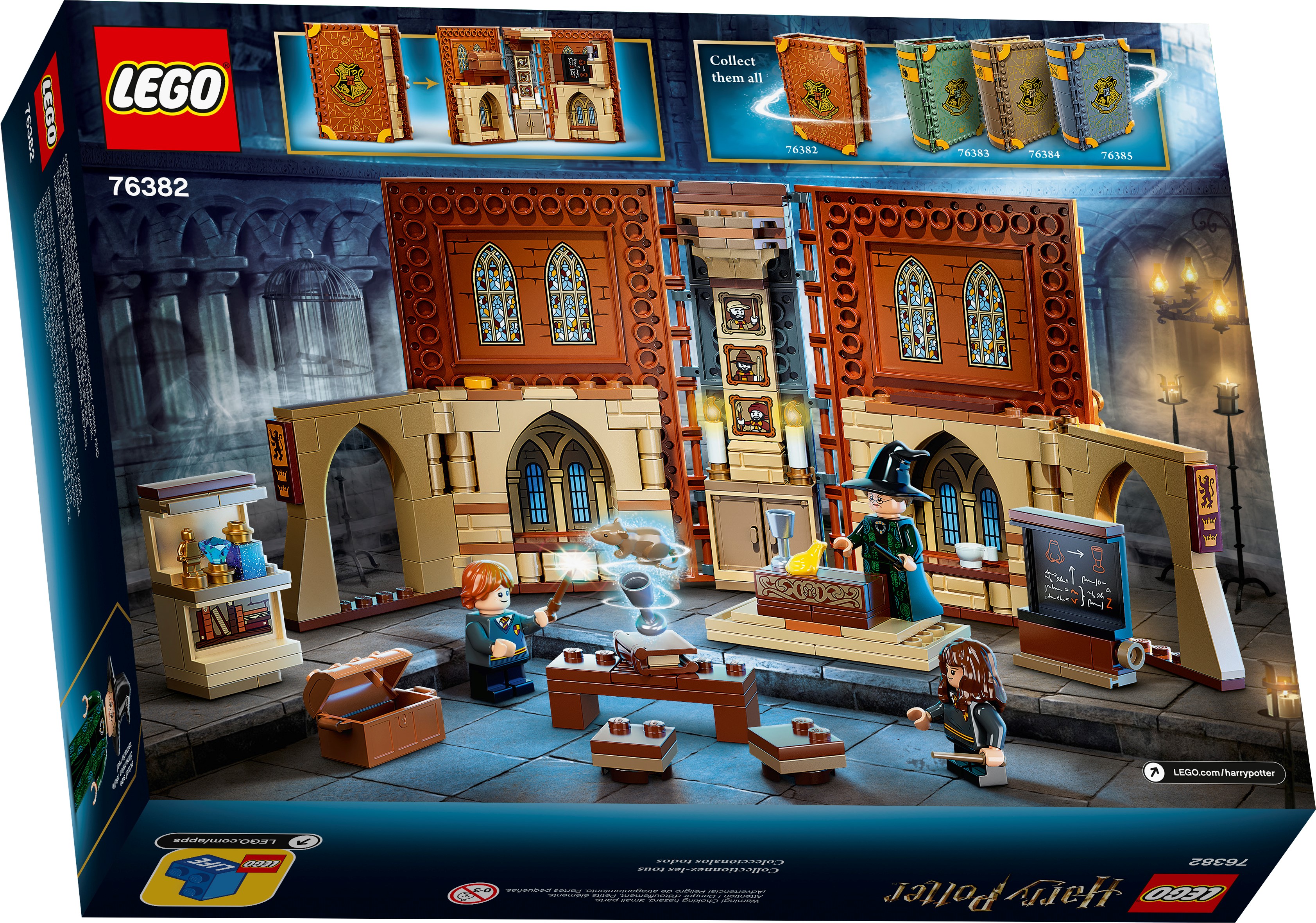 Lego Harry Potter Building Toy, Hogwarts Moment: Transfiguration Class, 241 Pieces, 8+