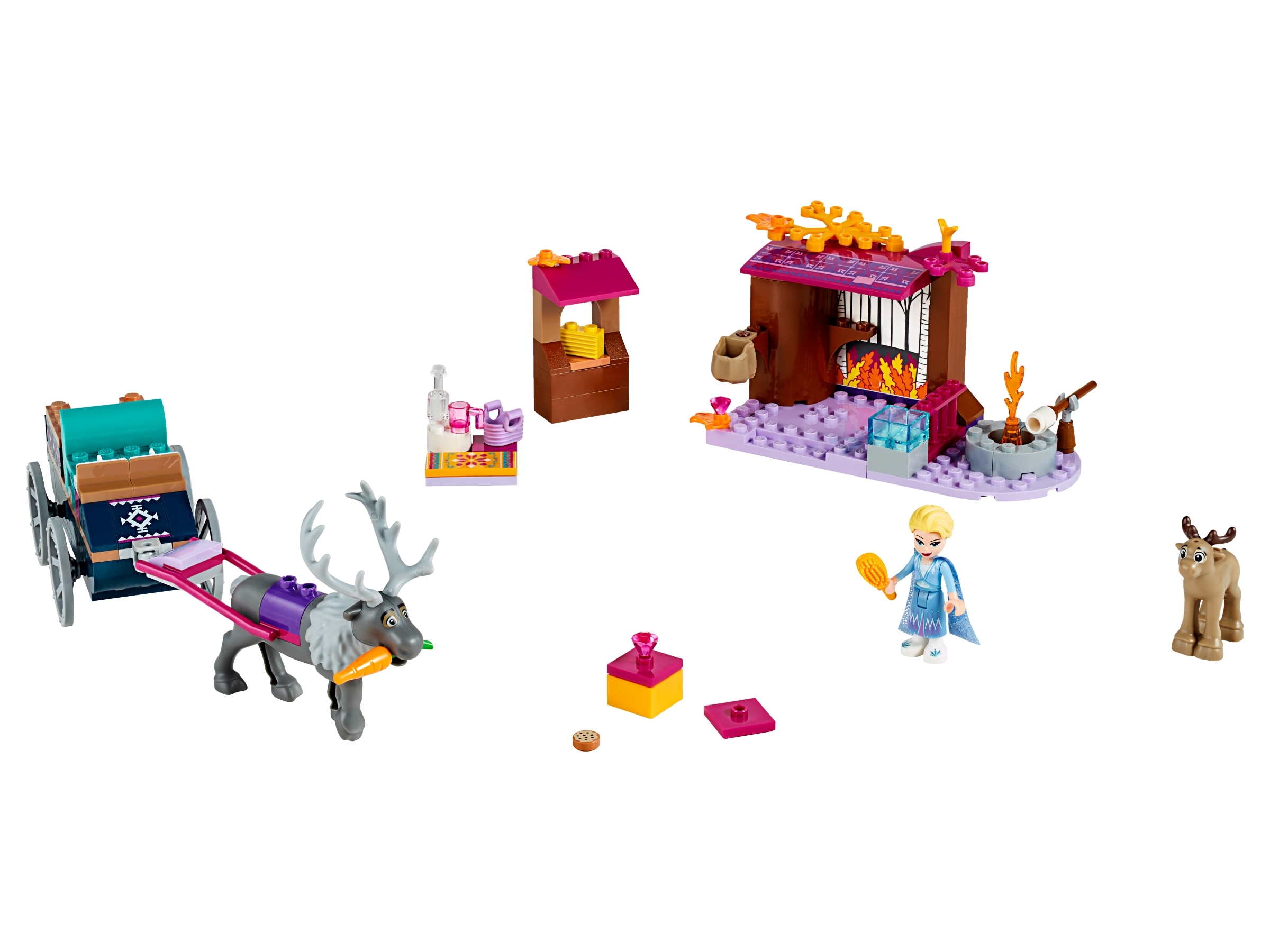 L'aventure en calèche d'Elsa 41166 | Disney™ | Boutique LEGO