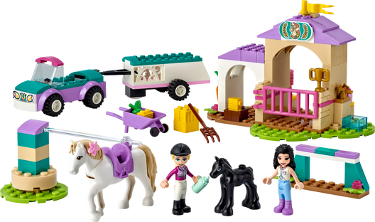 LEGO 41441 - Hestetræning og trailer