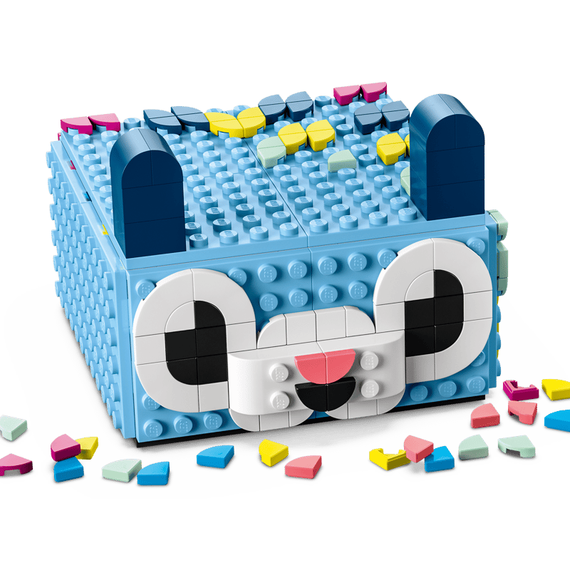 Set 6 Minifigure Animali Da Costruzione In Plastica ABS - Mattoncini Per Bambini 13+ | Statuette Fattoria Per Giochi Creativi E Decorazioni