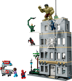 L'affrontement légendaire entre Spider-Man et Hulk
