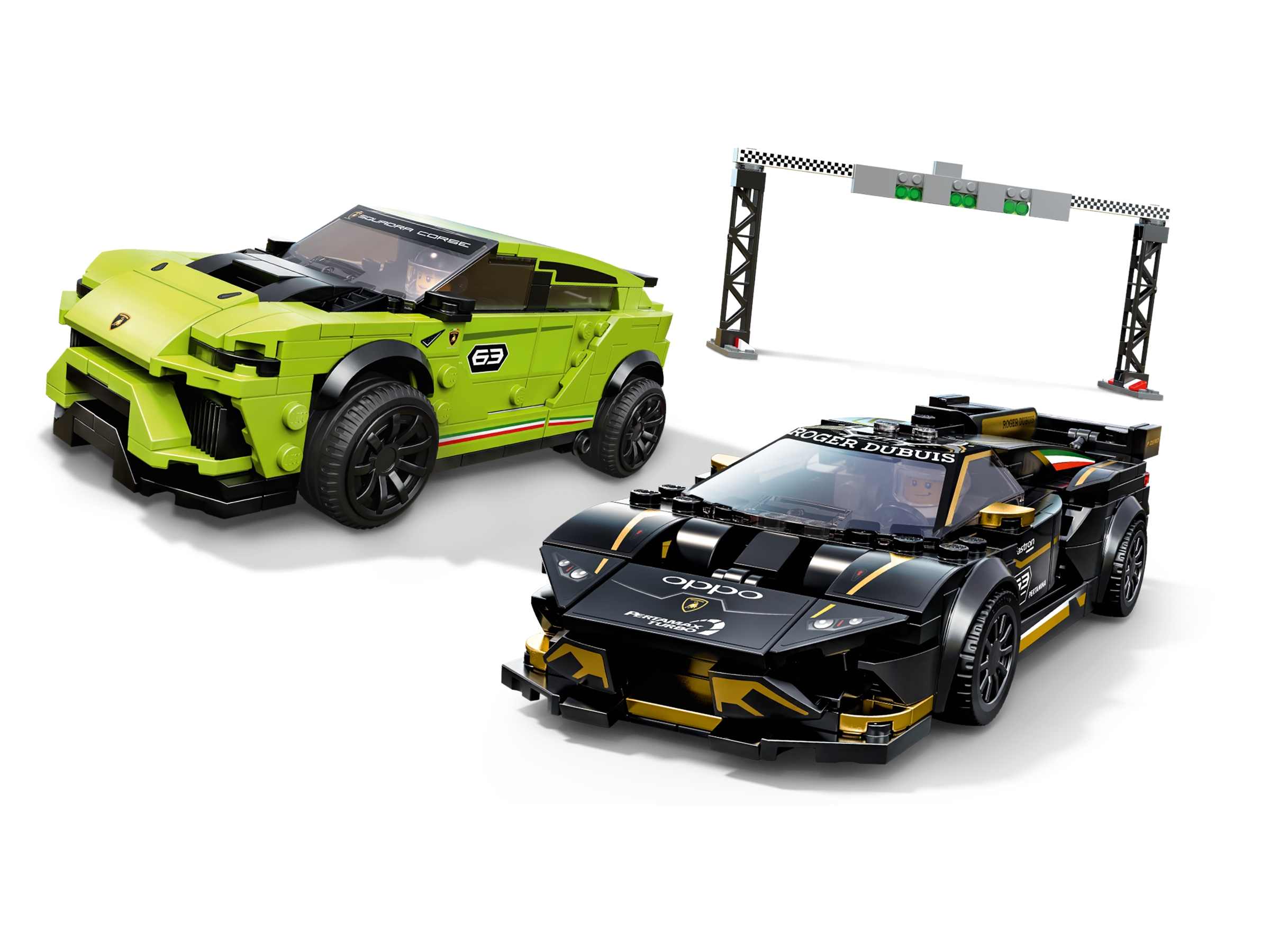 Lamborghini Urus ST-X & Lamborghini Huracán Super EVO 76899 | Champions | online at the Official LEGO® Shop US