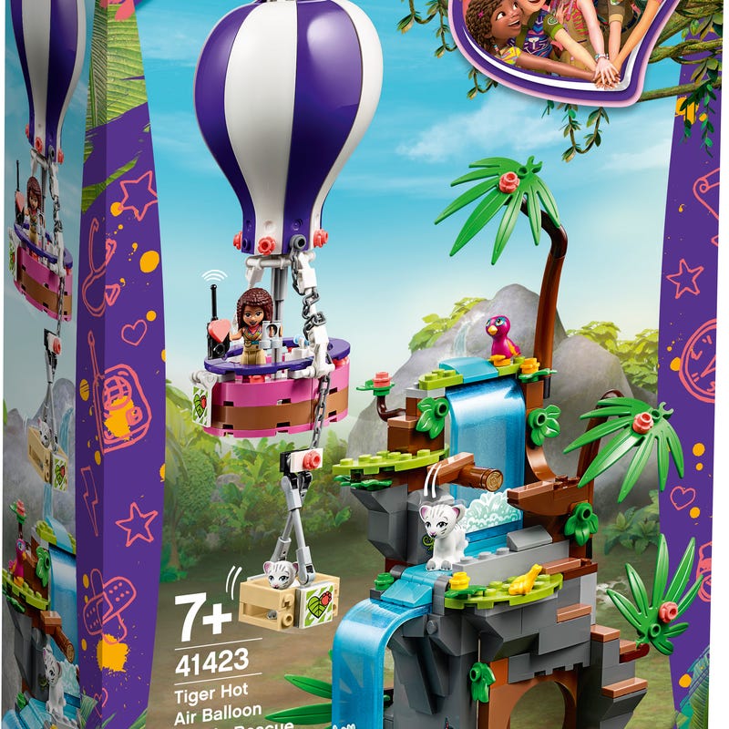 Tiger Hot Air Balloon Jungle Rescue - Main Image
