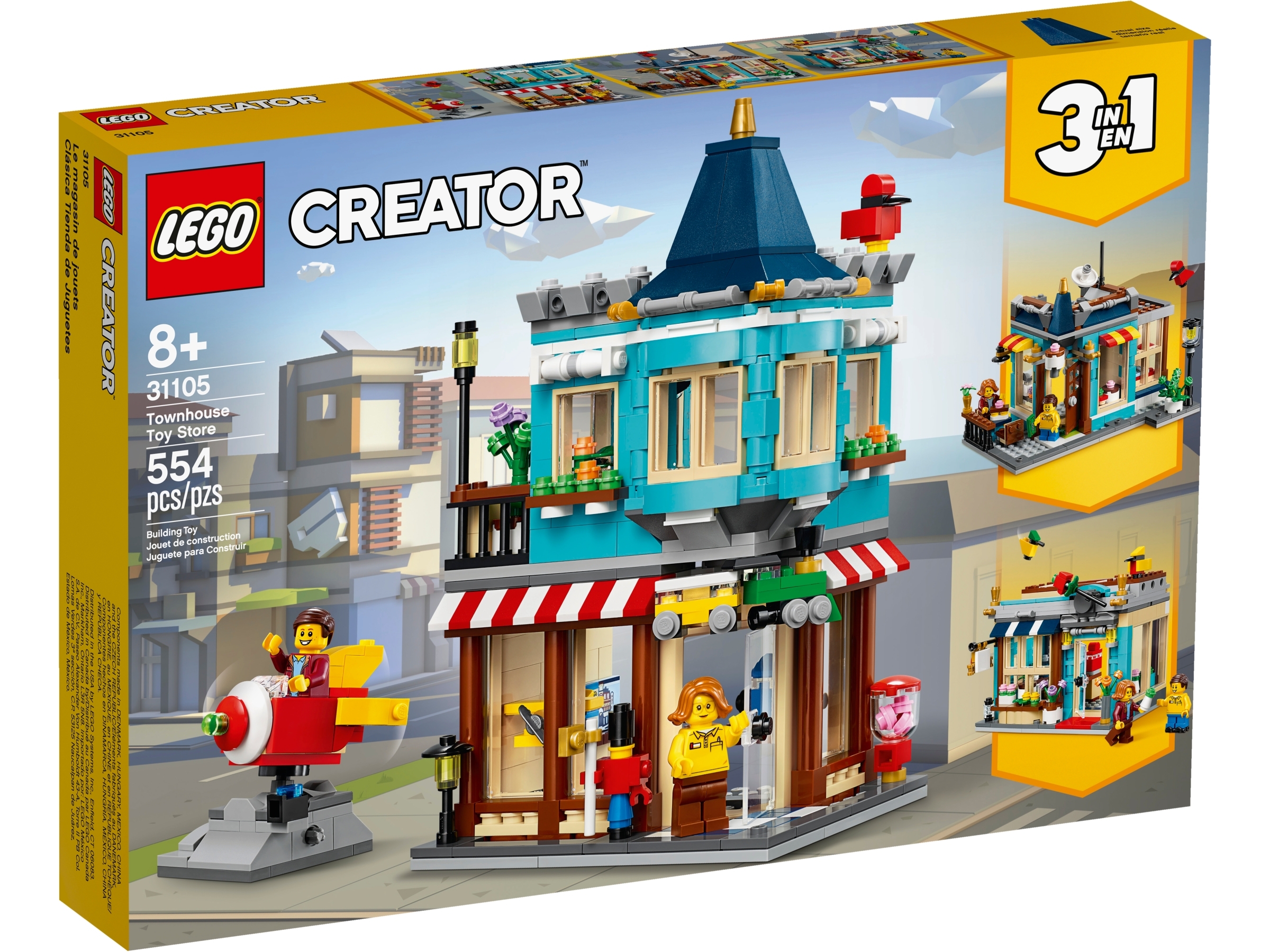 Tienda Juguetes 31105 | Sets 3 en 1 Creator | Oficial LEGO® Shop