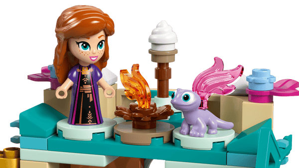 LEGO 43278 Château d’Arendelle et palais de glace d’Elsa miniatures — visuel 6 sur 8