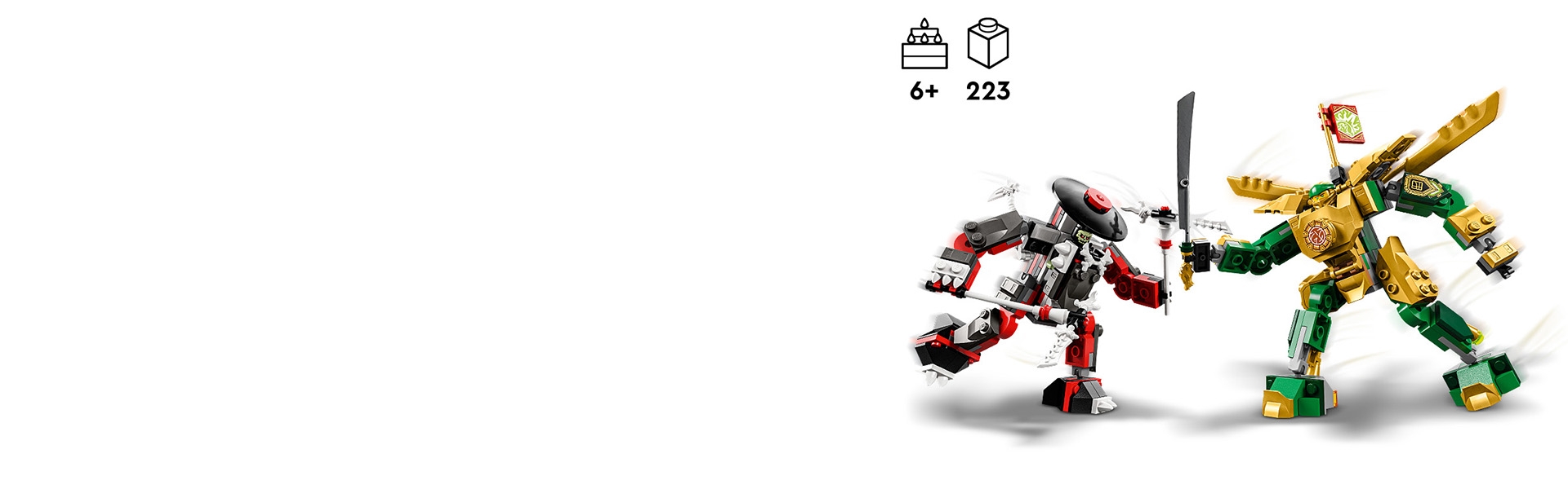 Lloyd's Mech Battle EVO 71781 | NINJAGO® | Buy online at the