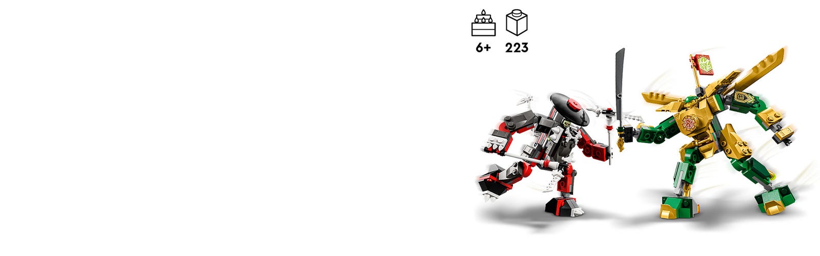 Lloyd's Mech Battle EVO 71781 | NINJAGO® | Buy online at the Official LEGO®  Shop US