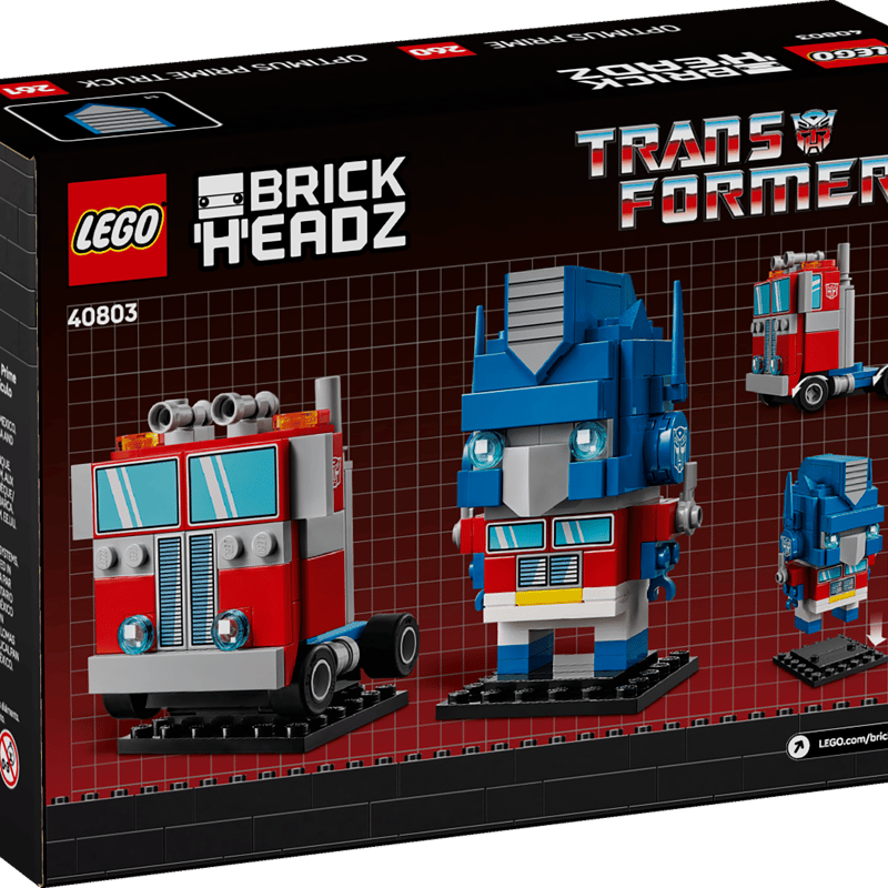 Optimus Prime Robot & Vehicle 40803 | BrickHeadz | Buy online at Optimus Prime Robot & Vehicle 40803 | BrickHeadz | Buy online at